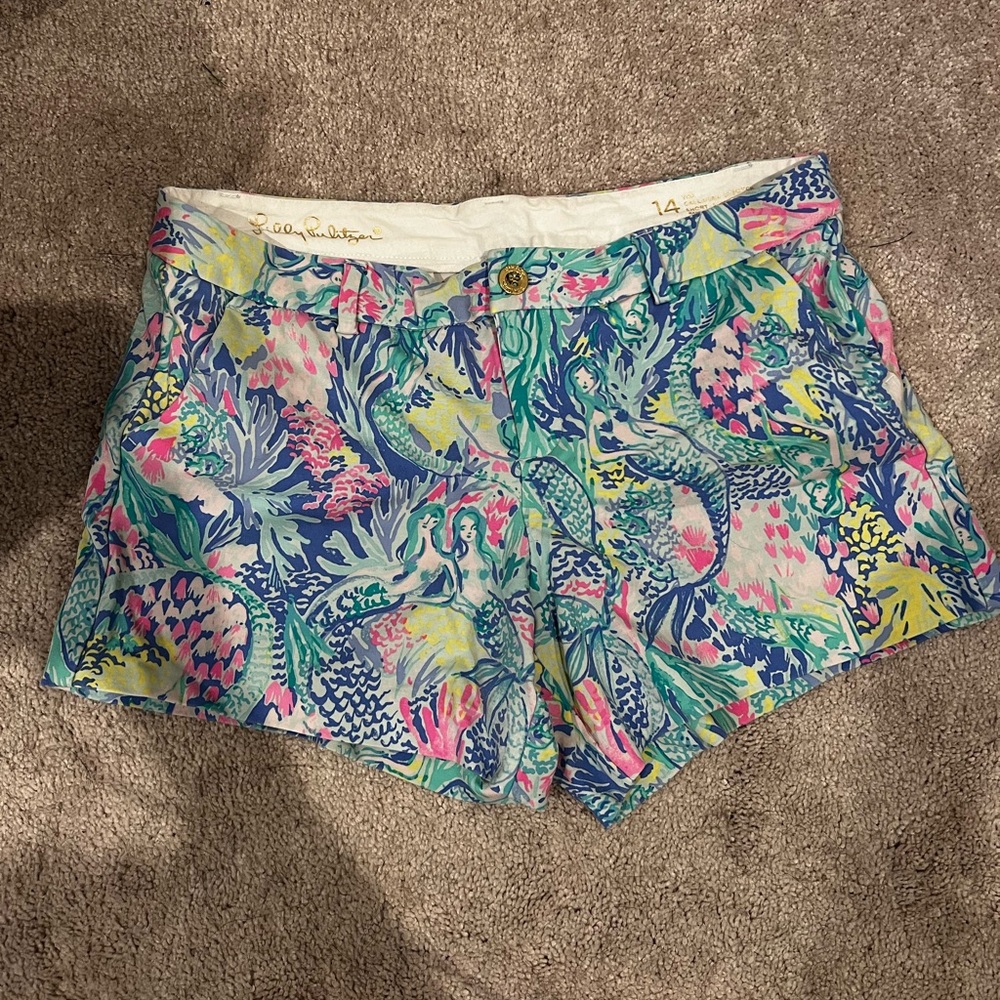 Lily Pulitzer size 14 Callahan shorts